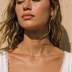White Beaded Choker