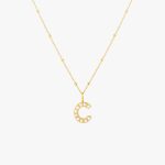 Pearl Initial Necklace