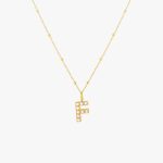 Pearl Initial Necklace