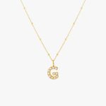 Pearl Initial Necklace