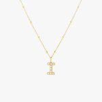 Pearl Initial Necklace