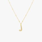 Pearl Initial Necklace
