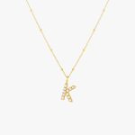 Pearl Initial Necklace