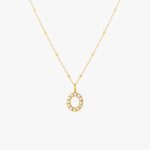 Pearl Initial Necklace