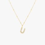 Pearl Initial Necklace