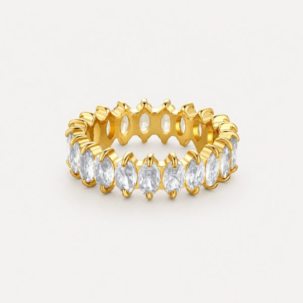 Birthstone Eternity Ring