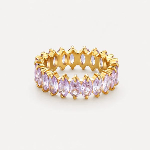 Birthstone Eternity Ring