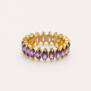 Birthstone Eternity Ring