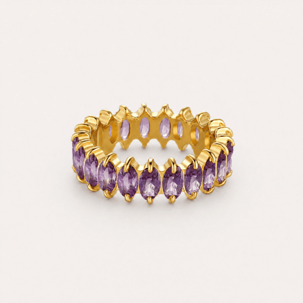 Birthstone Eternity Ring