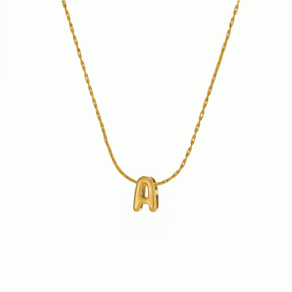 Bubble Name Necklace