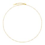 White Beaded Choker