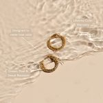 Hammered Hoops Earrings