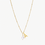 Initial & Pearl Necklace