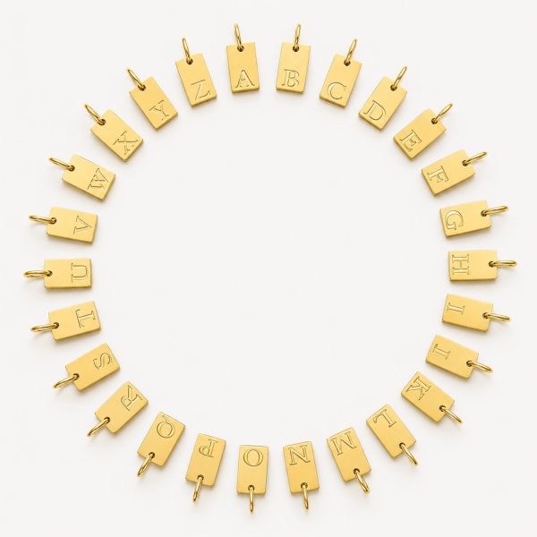 Initial Tag Necklace
