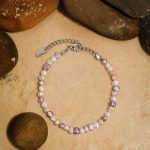 Perla Rosa Anklet