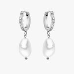 Freshwater Pearl Hoop Earrings