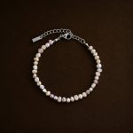Perla Rosa Anklet