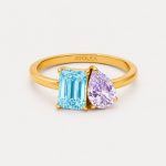 Toi et Moi Birthstone Ring